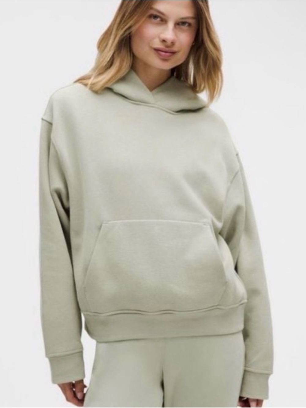 lululemon athletica Fog Green Oversized Hoodie